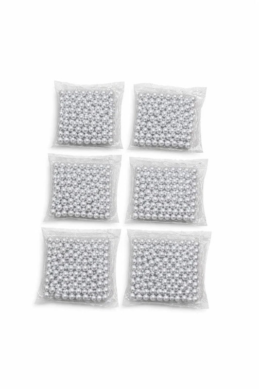 Silver Plastic BB Bullets (6 Pack Set)