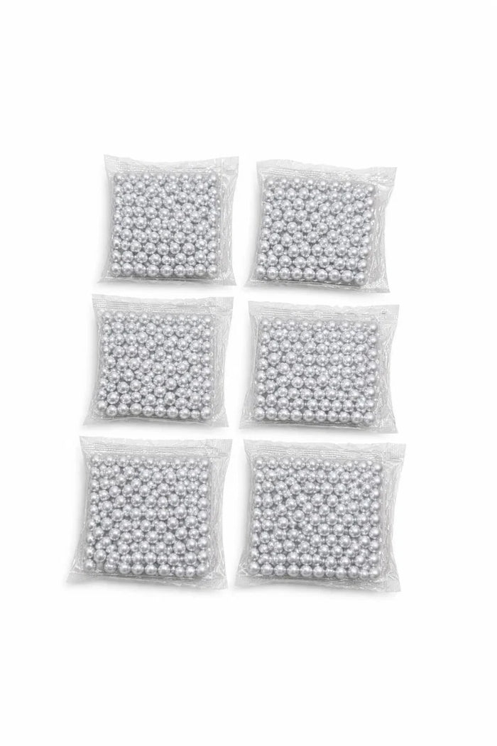 Silver Plastic BB Bullets (6 Pack Set)