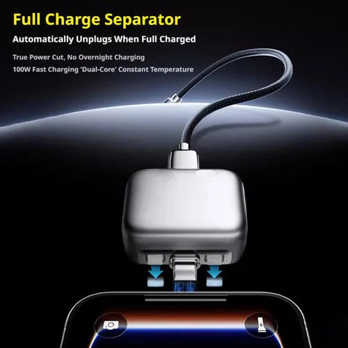 140W Smart Auto Disconnect Fast Charging Adapter